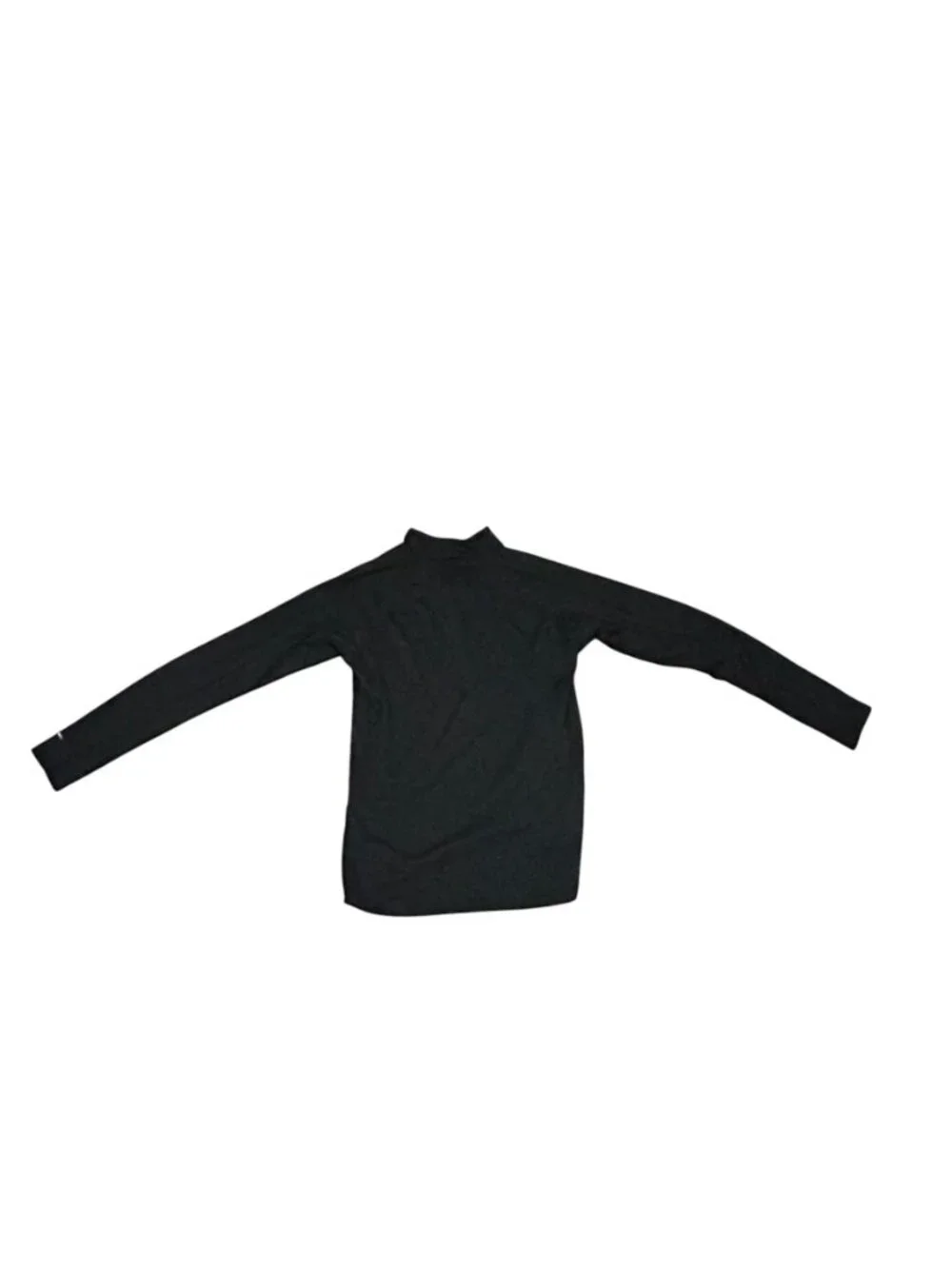 Mens North Face Black Quarter Zip Fleece Pullover